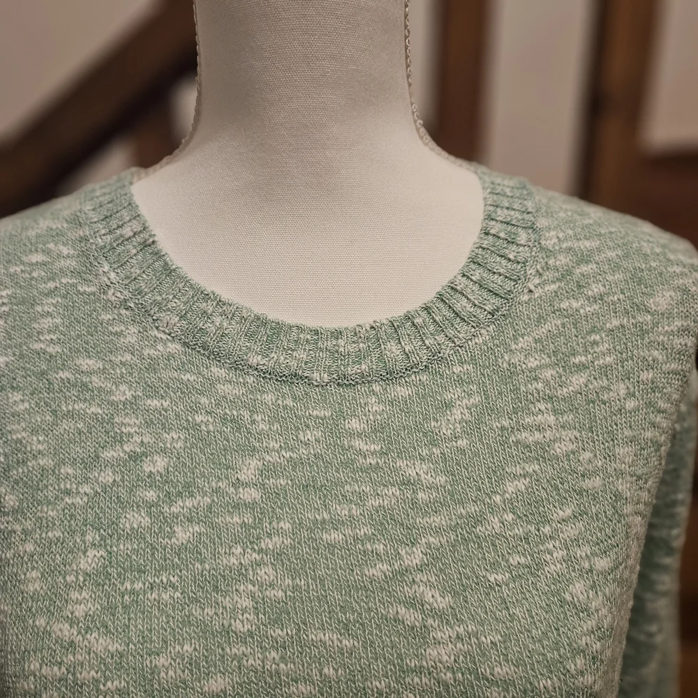 J. Crew Mint Green Crew Neck Sweater